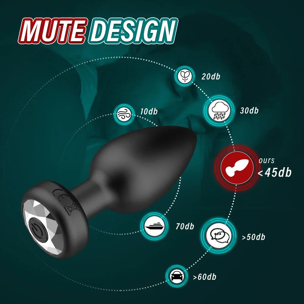 Butt Plug Vibrator