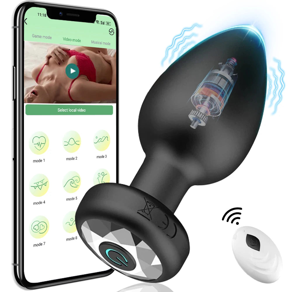 Butt Plug Vibrator